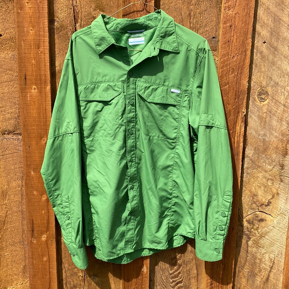 Columbia spf fishing and hiking shirt